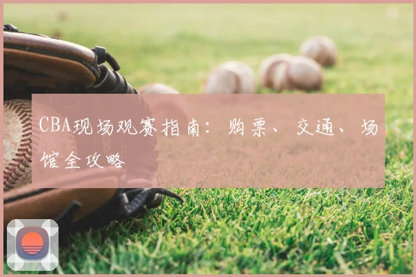 CBA现场观赛指南：购票、交通、场馆全攻略