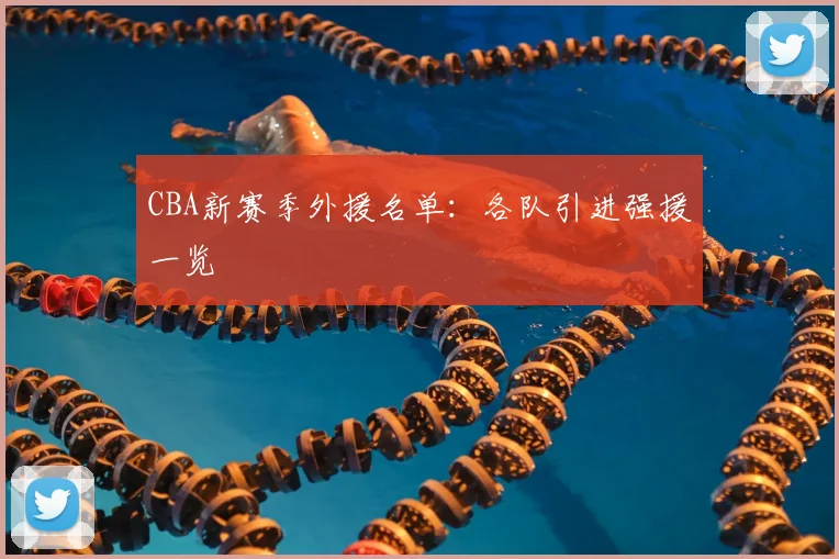 CBA新赛季外援名单：各队引进强援一览